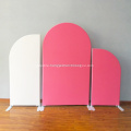 plain color Curved Arch Frame Wall Backdrop